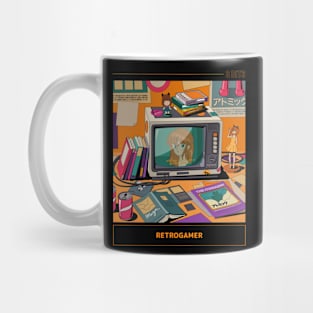 Japanese Retro Gamer Cool Gamer Geek Gamer Gamer Decorations Anime Vintage Retro Classic Mug